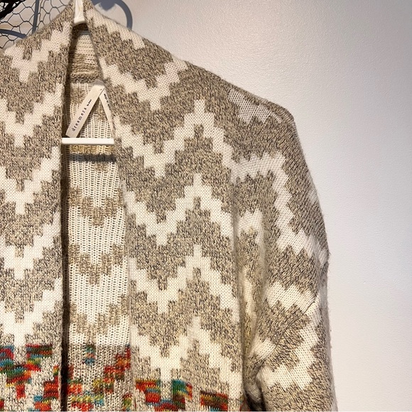 Dreamers Multicolor Patterned Cardigan - Picture 6 of 8
